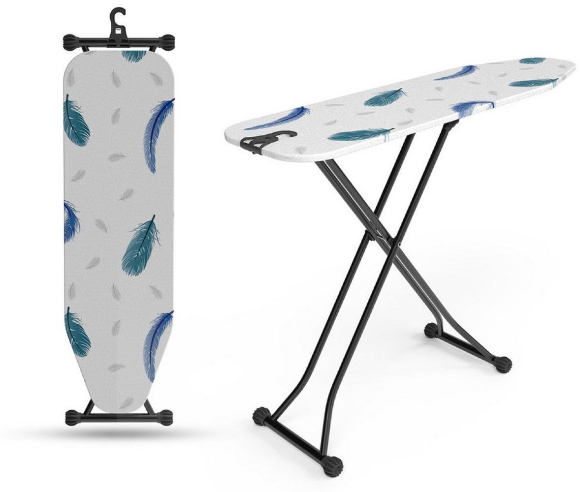 hausleben Bügelbrett Bügeltisch, Bügelpress Ironing Board, Bügelbrett klappbar, Robuste und rutschfeste Beine, höhenverstellbar Bild 1