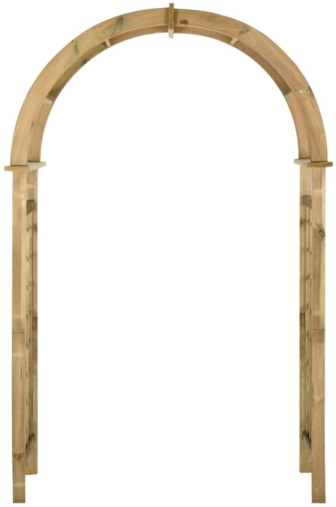 vidaXL Gartenbogen Grün Kiefernholz Imprägniert 43256 Bild 1