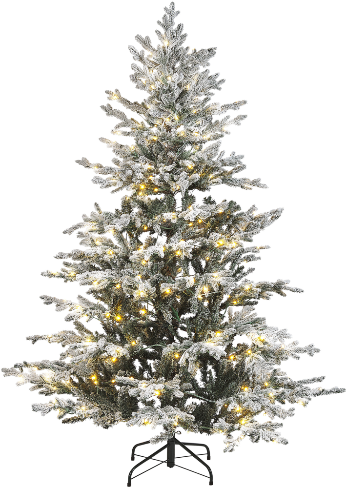 Beleuchteter Weihnachtsbaum BRISCO 180 cm Weiß Bild 1