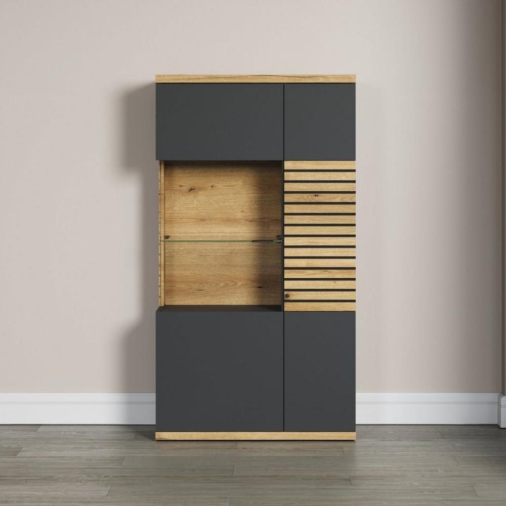 INOSIGN Highboard Galway, Vitrine, Breite 80 cm Bild 1