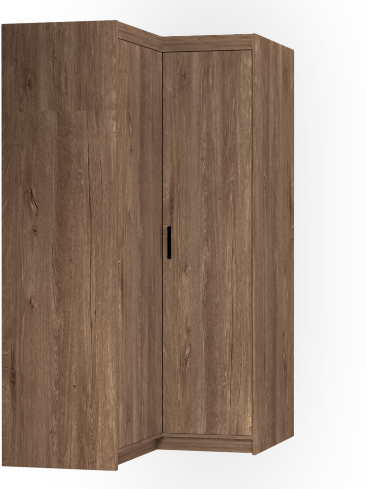 AX LIVING Eckschrank Eiche Lefkas Storicos Schrank 97,8 x190,5 x97,8cm Bild 1