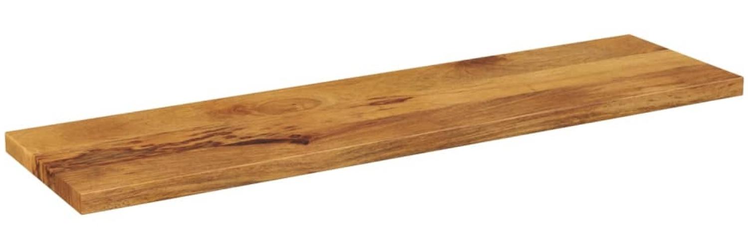 vidaXL Tischplatte 110x30x3,8 cm Rechteckig Massivholz Mango 371634 Bild 1