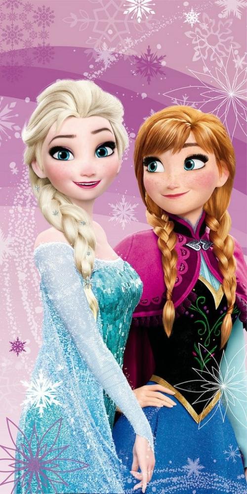 Disney Frozen Badetuch Disney Frozen Eiskönigin weiches Badetuch Größe: 70x140 100% Baumwolle, (1-St), 100% Baumwolle Bild 1