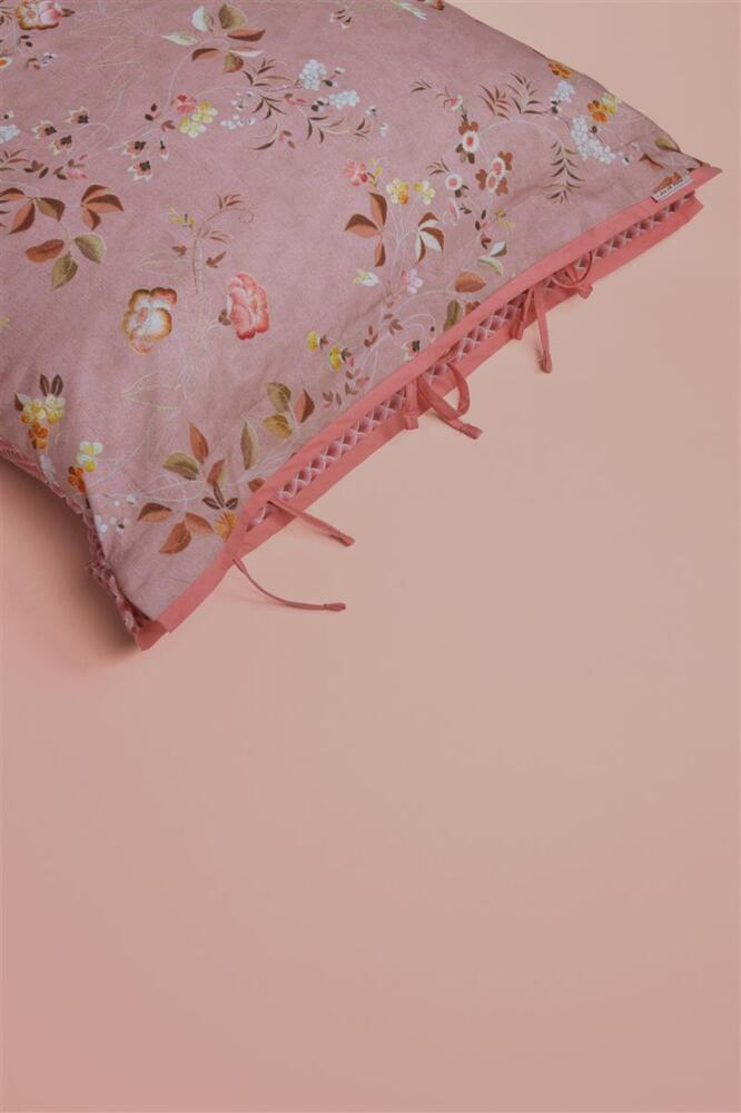 Pip Studio Jersey-Elasthan Spannbettlaken Goodnight By Pip Pink 90X200/220 90 x 200/210/220 cm Pocket depth: 30 cm 1 Spannbettlaken Rosa Bild 1