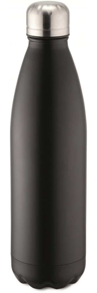 Weis 12989 Thermoflasche Isolierflasche Trinkflasche 750ml schwarz Bild 1