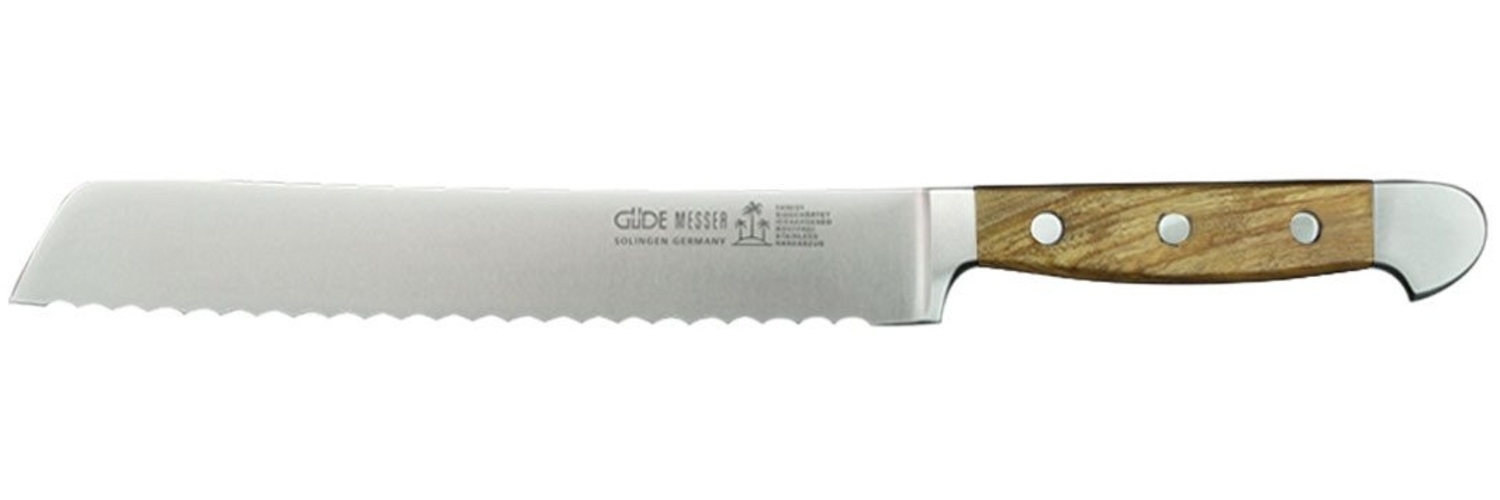 Güde Alpha Olive X430/21 Brotmesser 21 cm Säge Bild 1