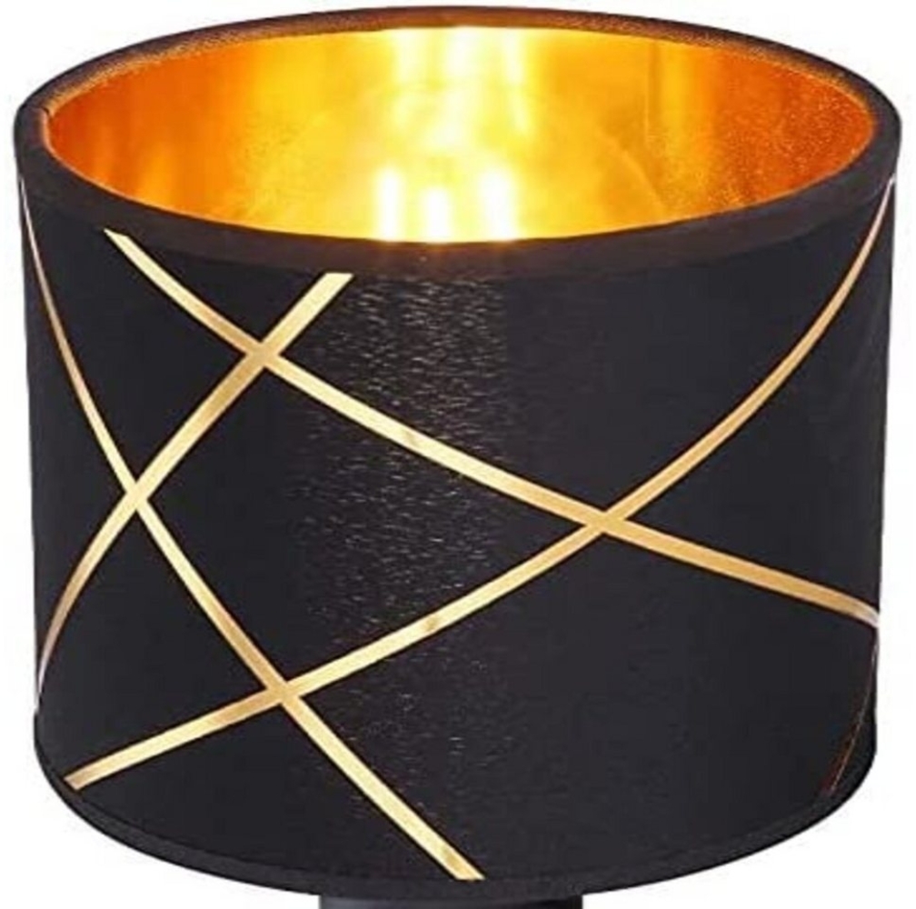 Lichthandel Hoch Lampenschirm Lampenschirm E27 Stoffschirm Rund Retro Vintage Leuchtenschirm, eleganter moderner Stoffschirm Bild 1