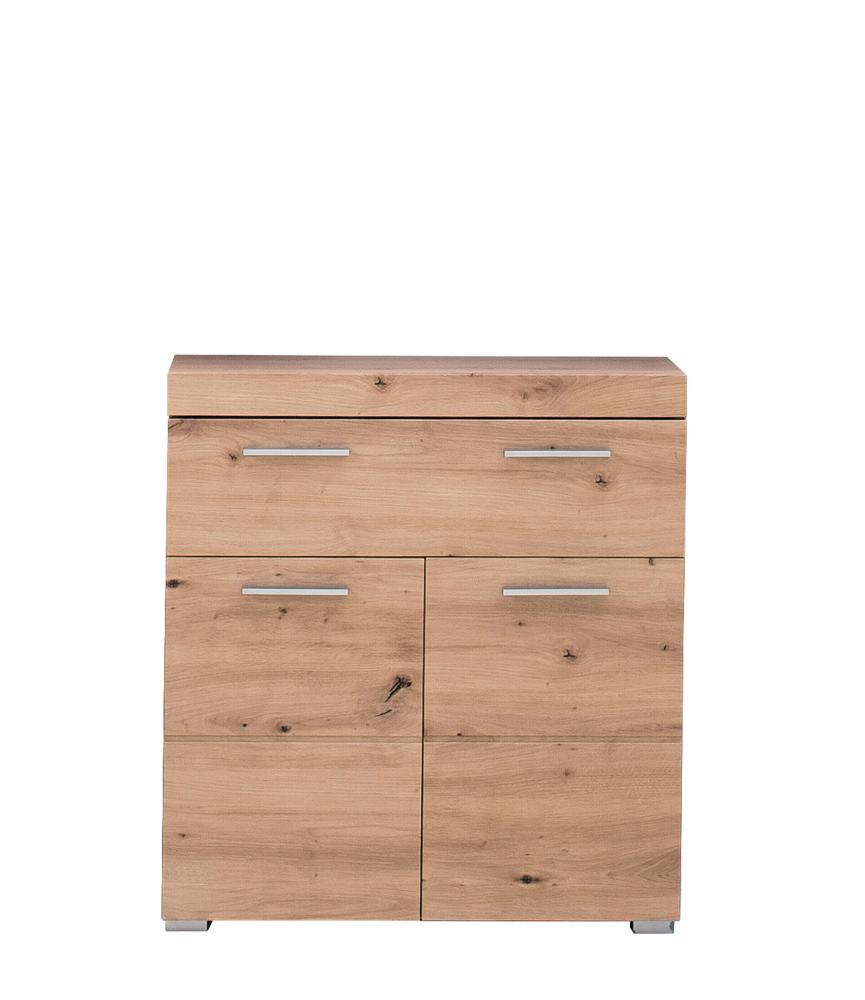 Kommode Badschrank Amanda Asteiche 73 x 79 cm Bild 1