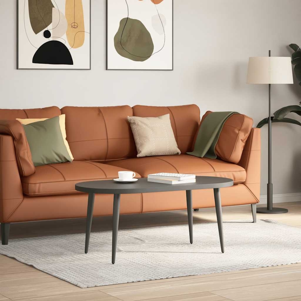 vidaXL Couchtischbeine Konische Form 4 Stk. Anthrazit 30-31 cm Stahl 4012510 Bild 1
