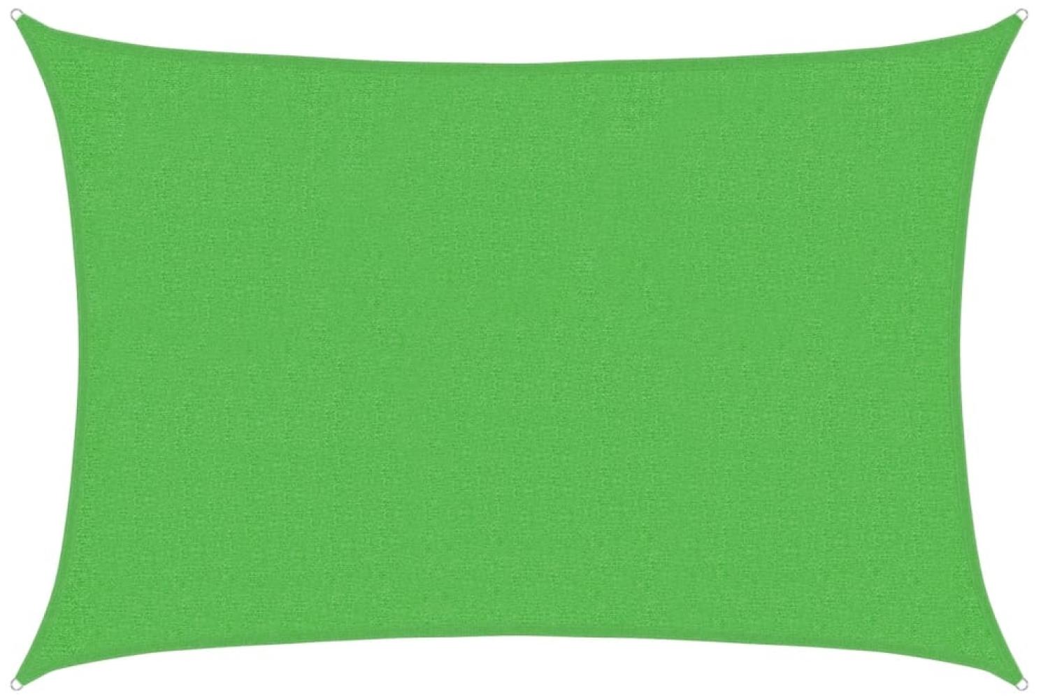 vidaXL Sonnensegel 160 g/m² Hellgrün 2x3 m HDPE 311282 Bild 1