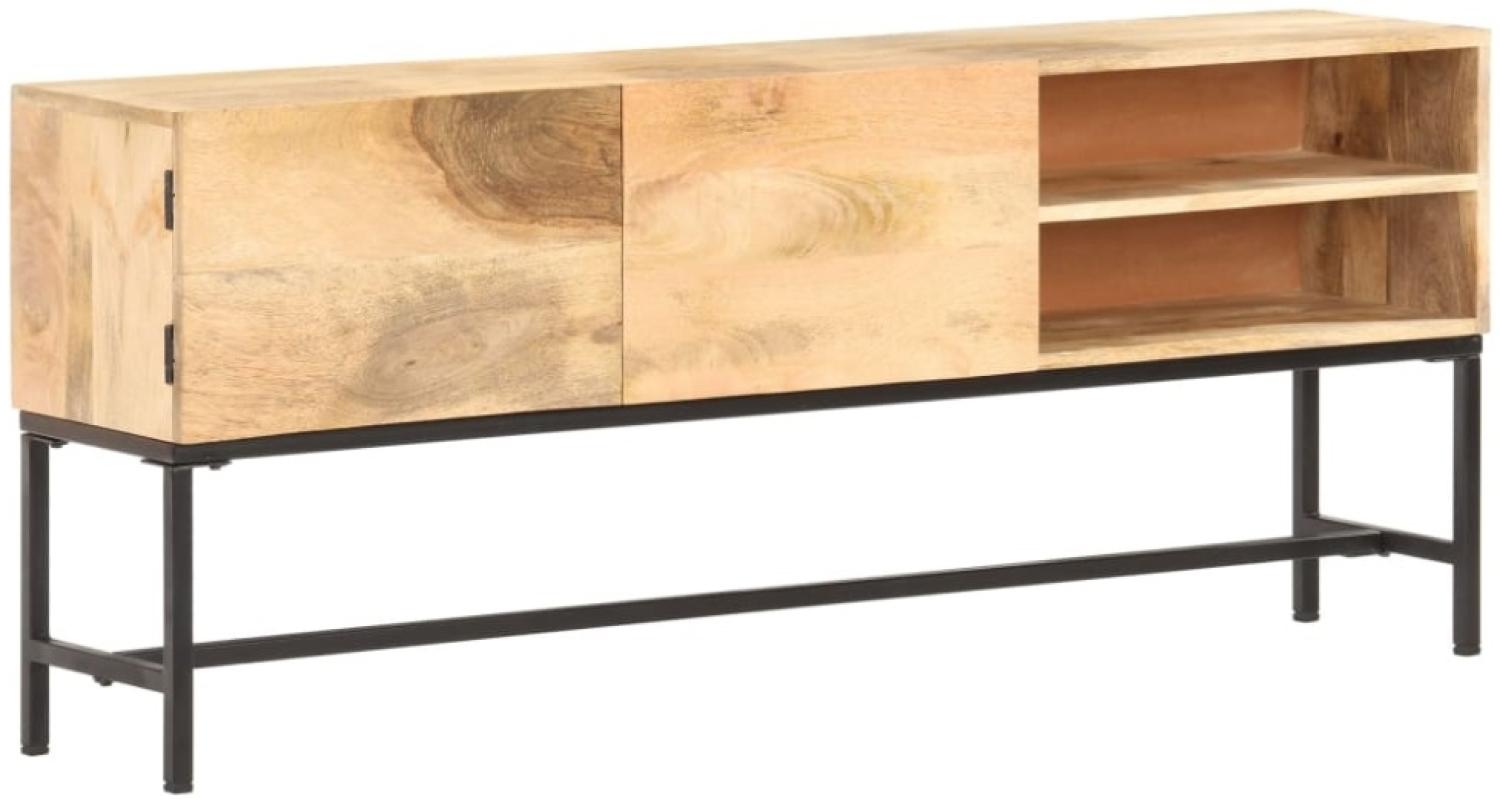 vidaXL Sideboard 145x30x60 cm Mango Massivholz 320226 Bild 1