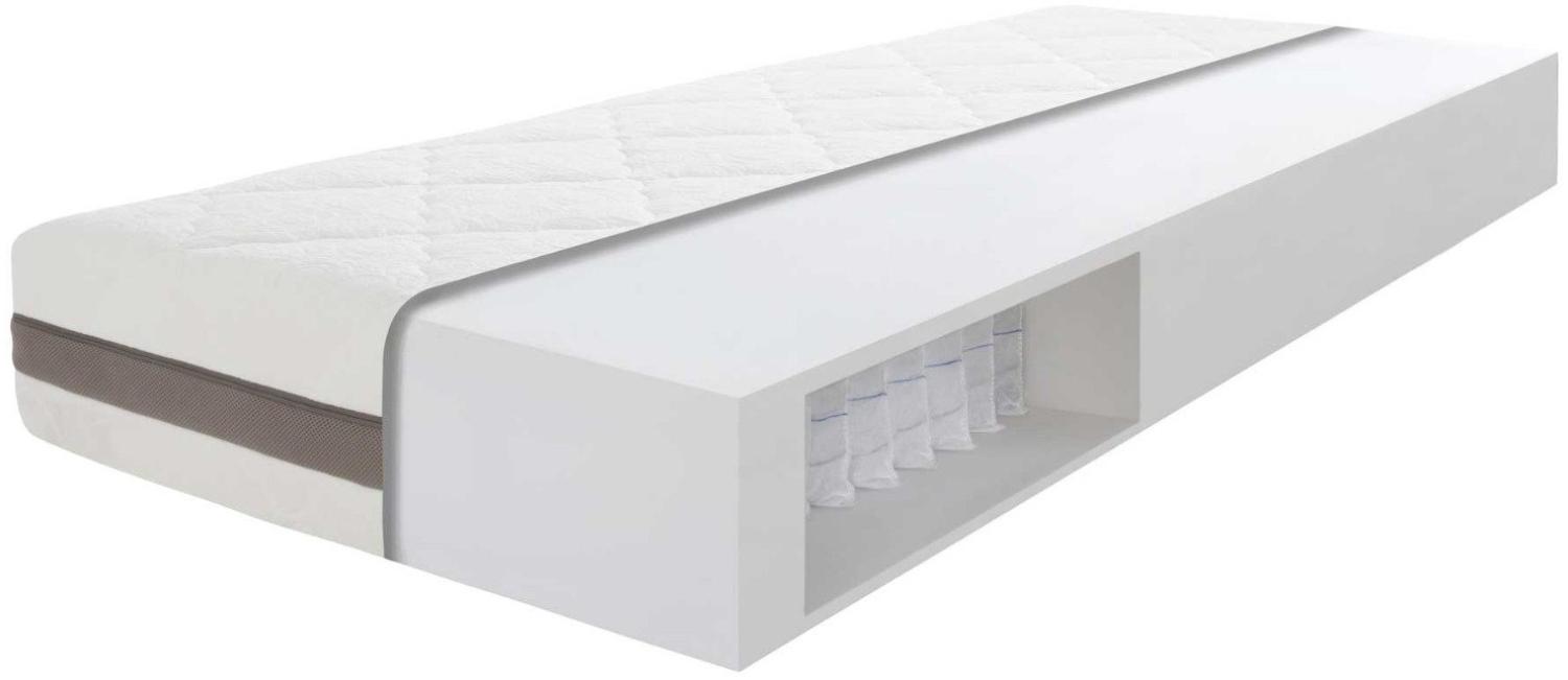 MFO Prolife Ferrara 100x200 H3 Höhe 25cm Hourglass-Tonnentaschenfederkern (580 Taschenfederkern bei einem Federkernmaß von 100/200) Bild 1
