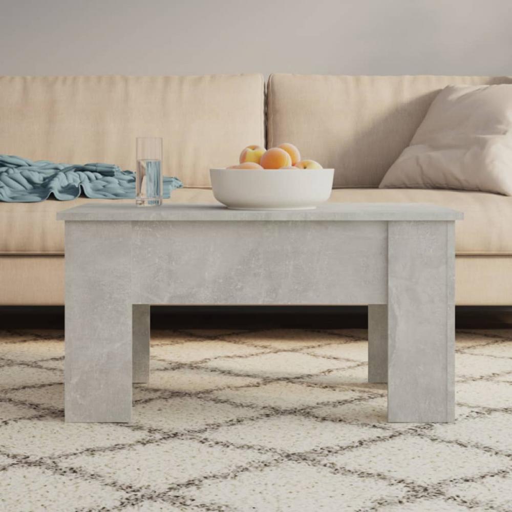 vidaXL Couchtisch Betongrau 79 x 49 x 41 cm Holzwerkstoff [809696] Bild 1