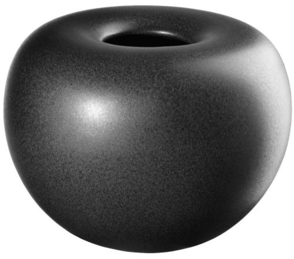 Asa Vase Stone Black Iron Schwarz (18cm) 60002174 Bild 1