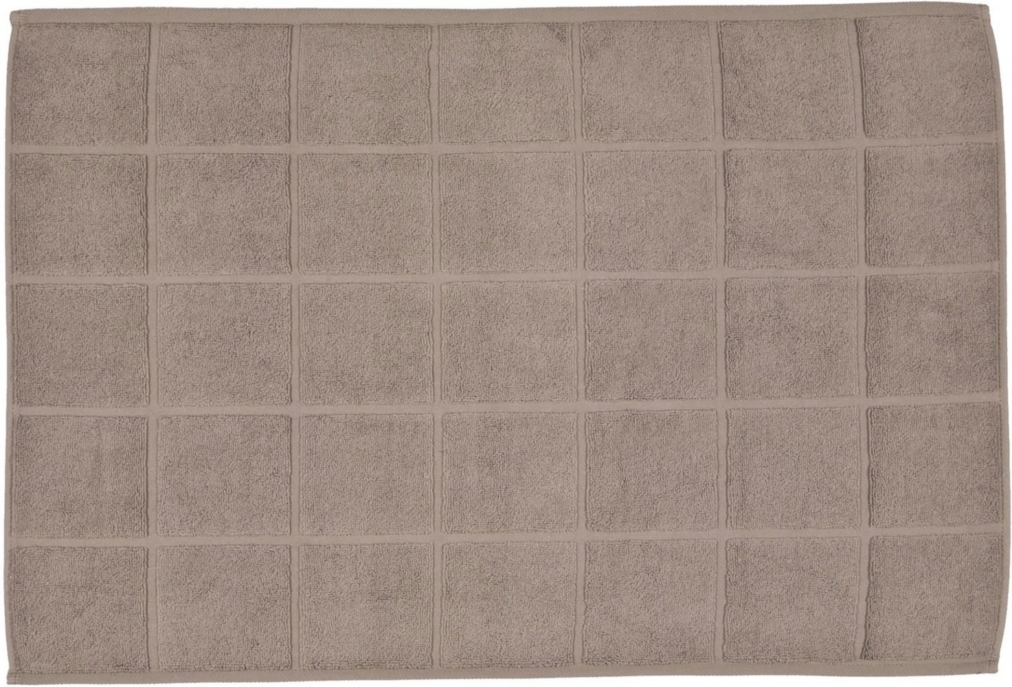 ROSS Hotelmatte Unifond, Höhe 10 mm, beidseitig nutzbar, fußbodenheizungsgeeignet, schnell trocknend, Baumwolle, rechteckig, besonders weich, Badezimmerteppich, uni Bild 1