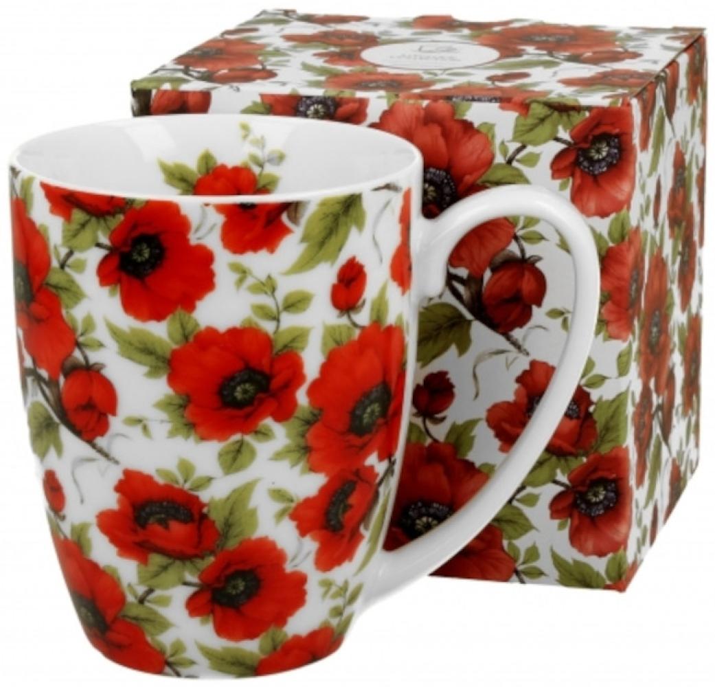 DUO FLORAL Klassischer Becher 350 ml LINA New Bone China Porzellan Bild 1