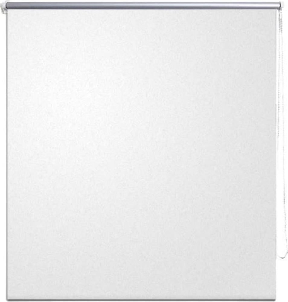 Verdunkelungsrollo Verdunklungsrollo 80 x 175 cm weiß 240107 Bild 1