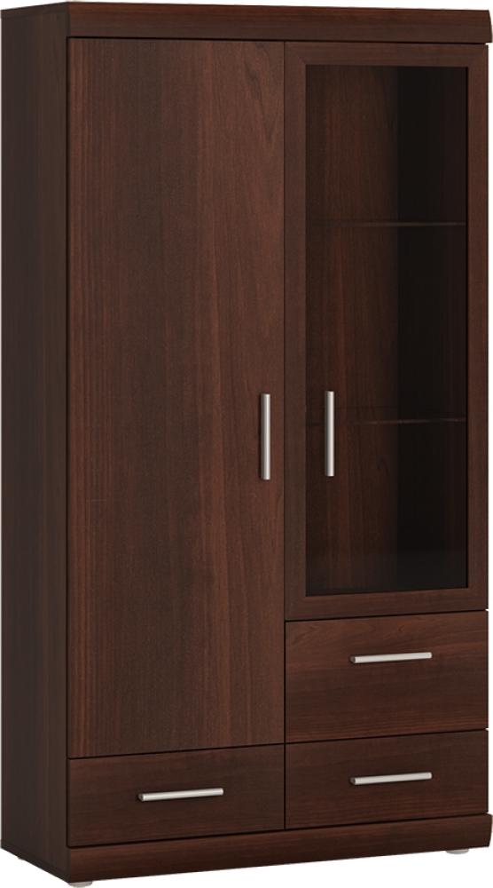 Highboard 80 cm Nussbaum IMPERIA-129 Bild 1