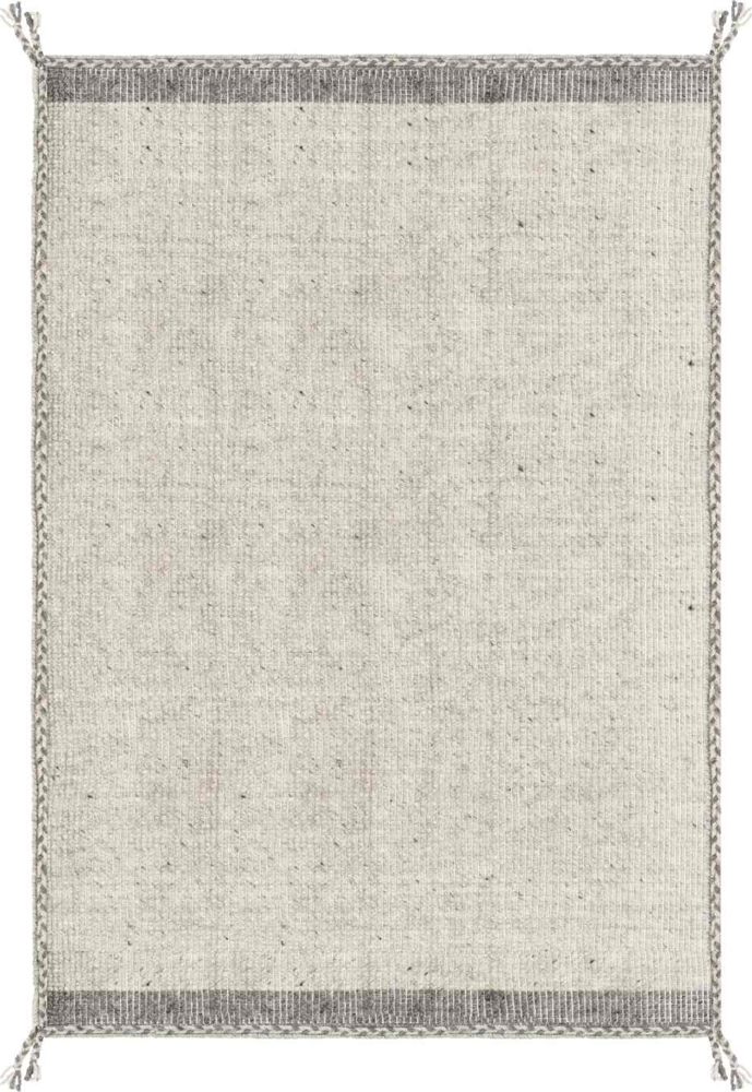 Teppich Chathu aus Baumwolle Beige, 160x230 cm Bild 1