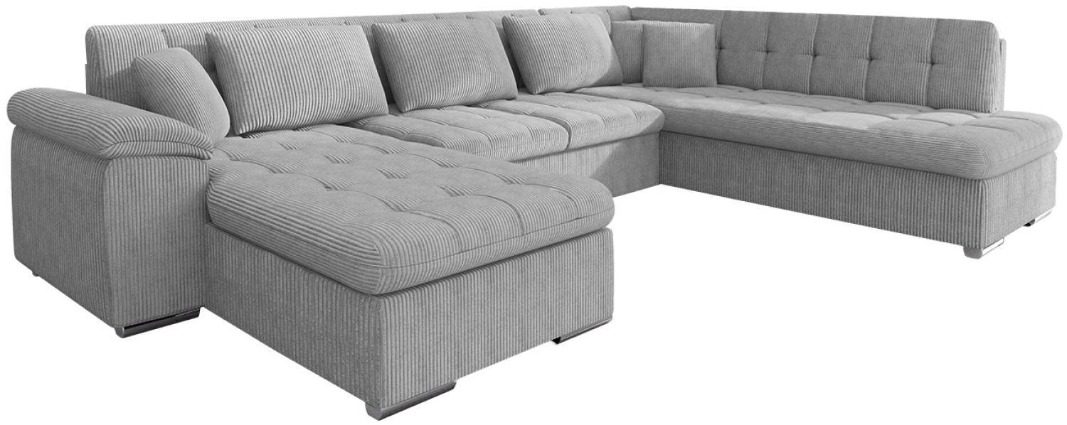 Ecksofa Niko Bis Cord (Farbe: Poso 110, Seite: Links) Bild 1