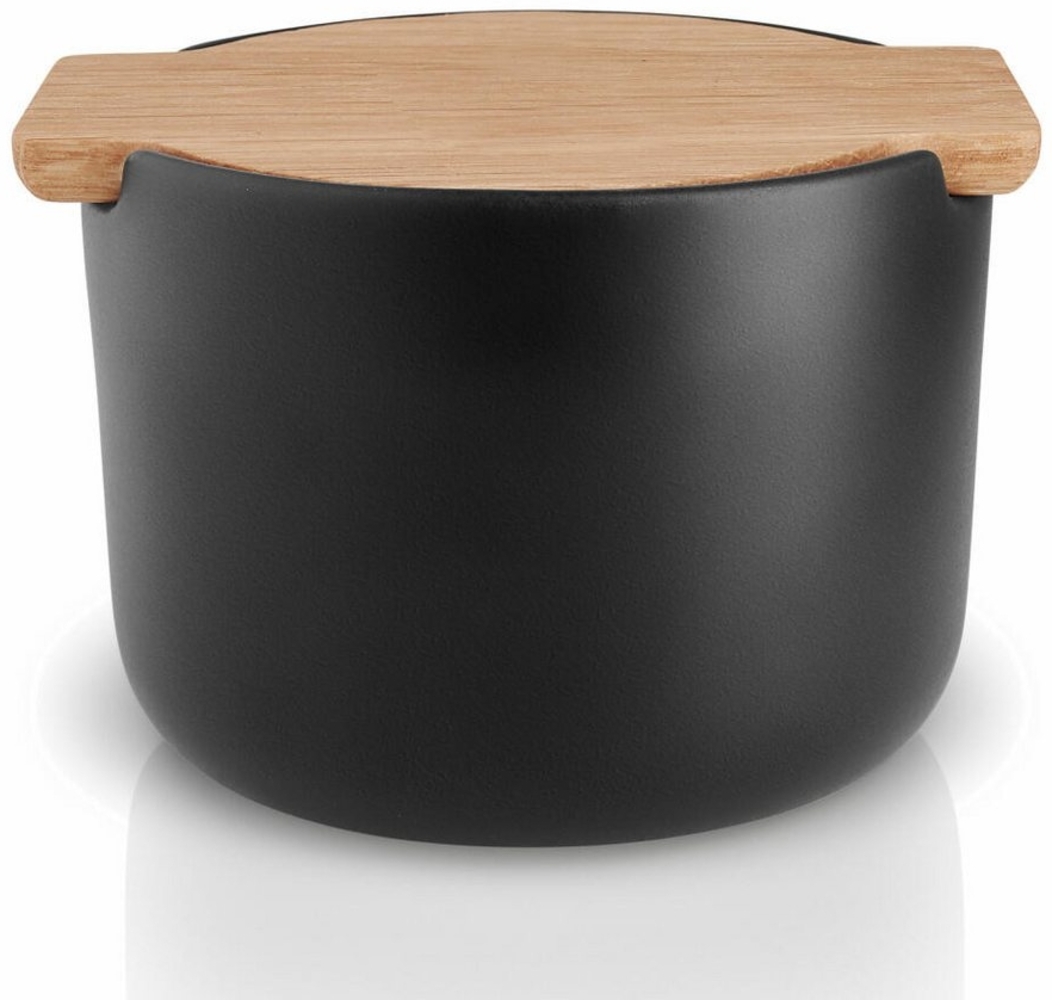 EvaSolo Nordic Kitchen Salzdose mit Deckel schwarz Bild 1