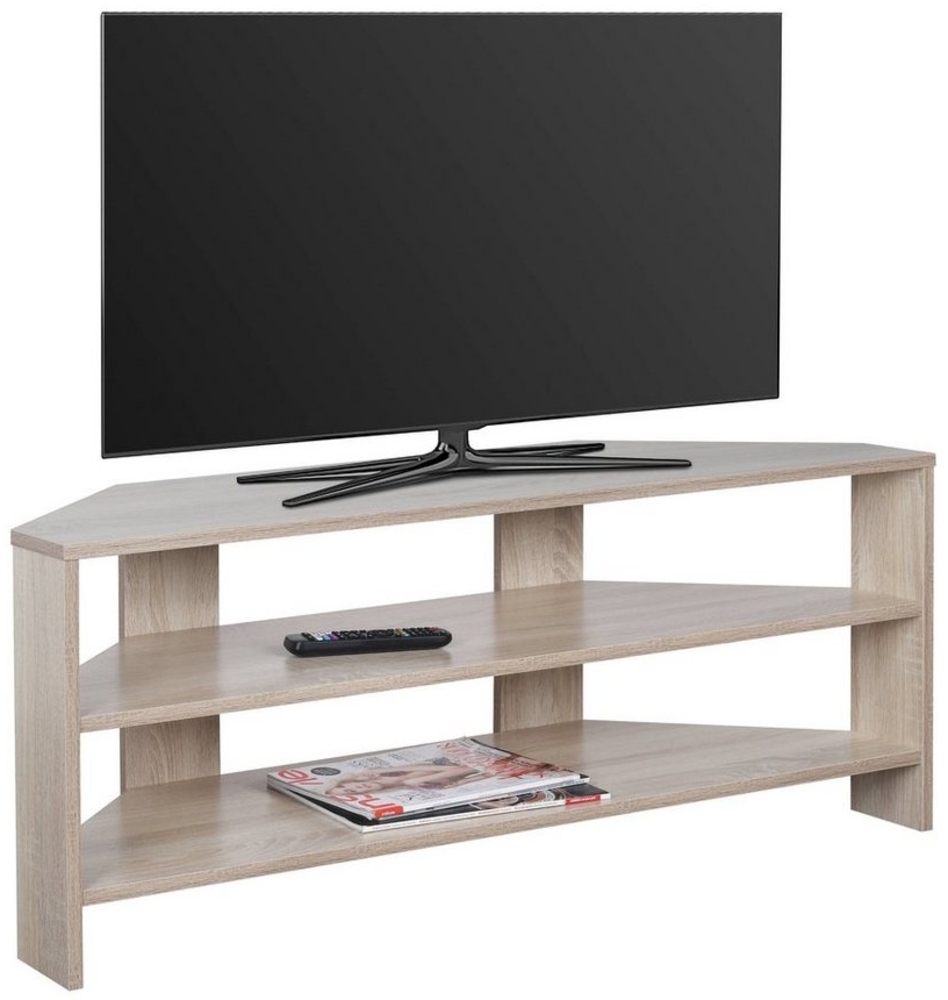 RICOO TV Lowboard 110 x 45 x 36 cm Fernsehtisch Eiche Sonoma Braun WM069-ES, tv Board tv Schrank, Eckschrank für Fernseher, Fernsehtisch, TV Bänke & Lowboards, tv möbel & phonomöbel TV Sideboard Bild 1