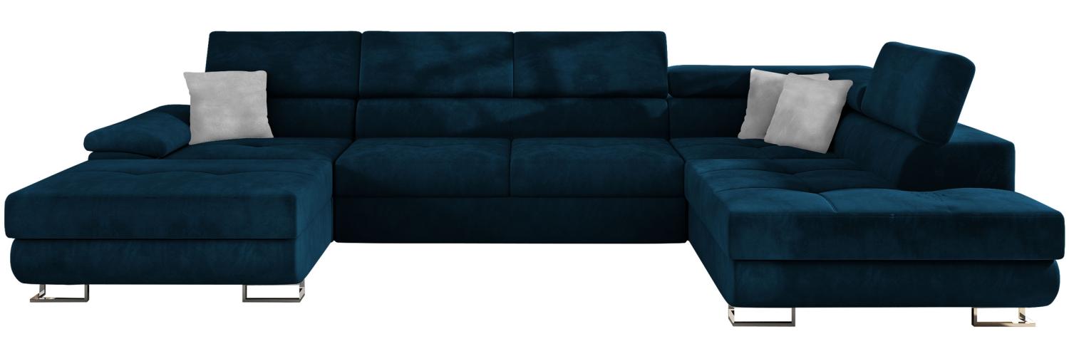 Ecksofa Cotere Bis (Farbe: Kronos 09 + Kronos 09 + Paros 5, Seite: Rechts) Bild 1