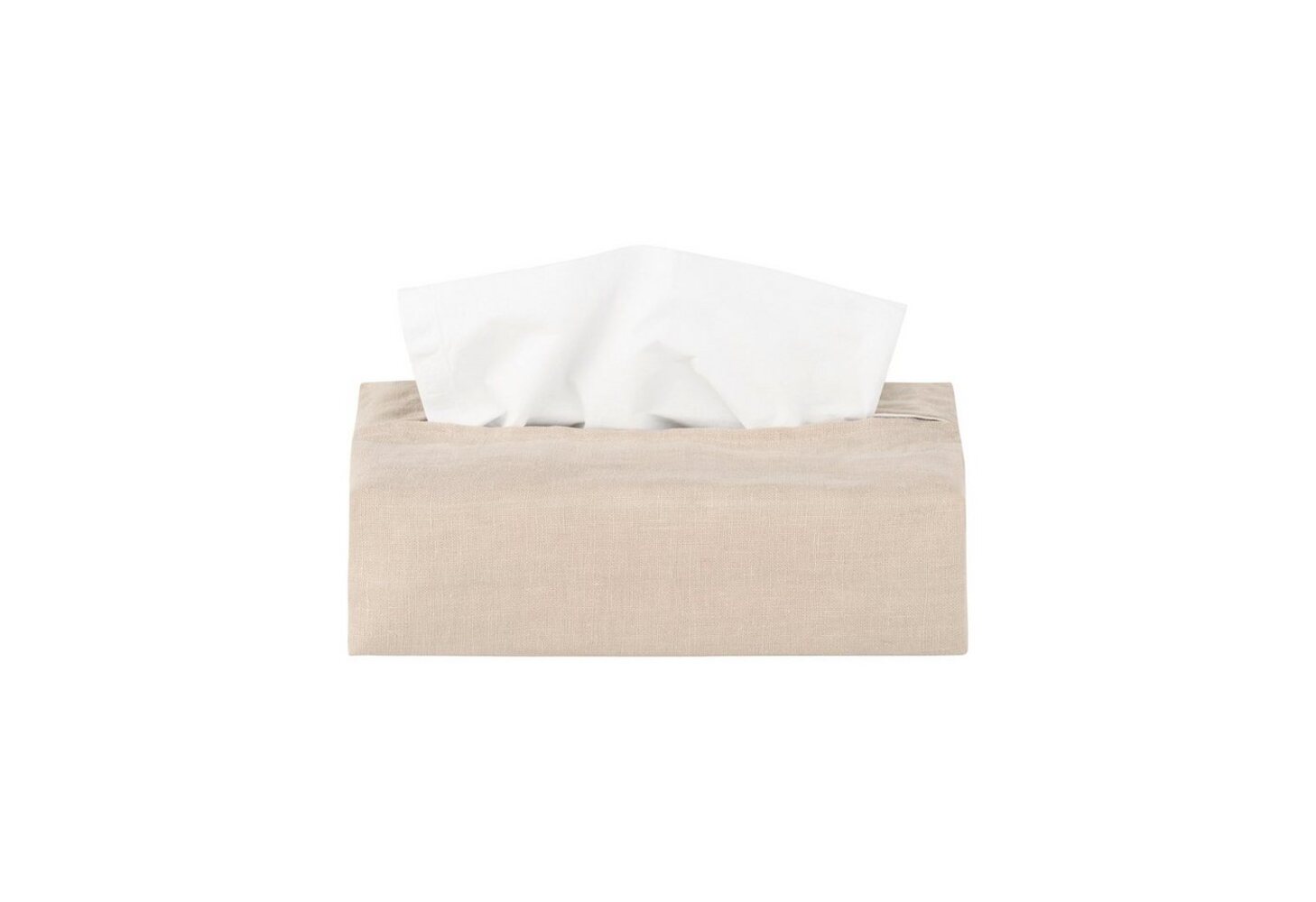 blomus Aufbewahrungsbox -TISU- Kosmetiktuchbox Überzug aus Leinen Waschbar Bild 1