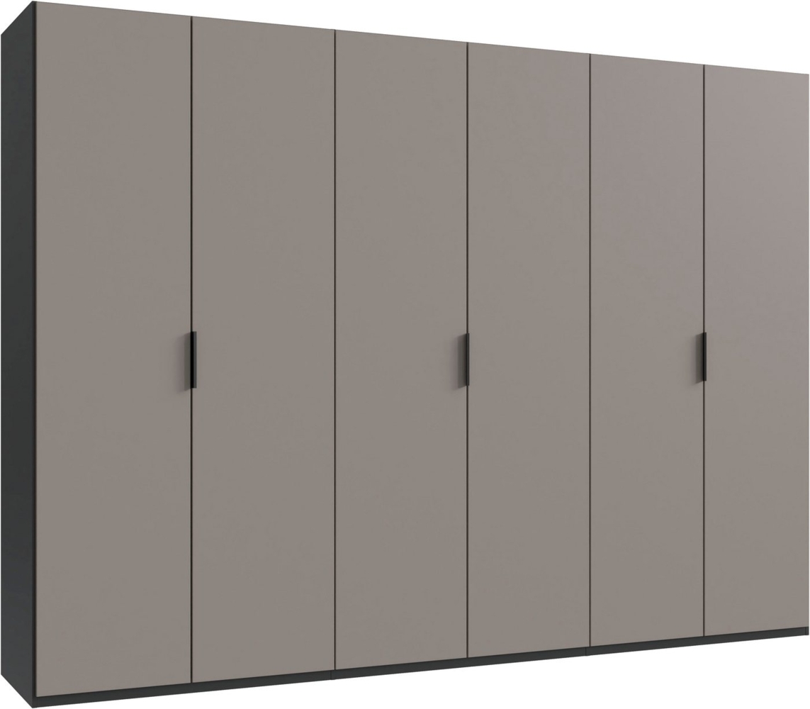 Wimex Kleiderschrank Oxford by fresh to go, in 3 Breiten, Made in Germany (wahlweise mit oder ohne Spiegel) mit hochwertigen Falttüren für den perfekten Überblick Bild 1