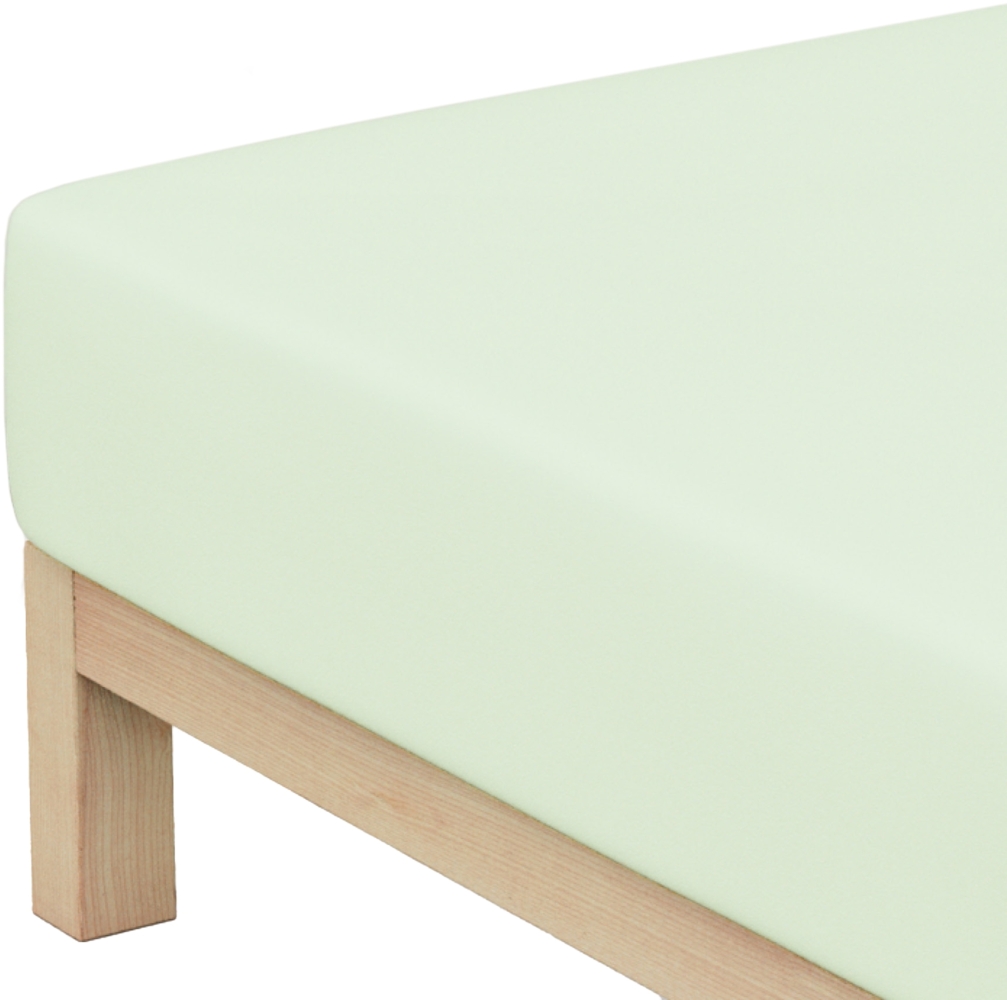 Schlafgut Mako Jersey Spannbetttuch Spannbettlaken 180x200 200x200 Bild 1