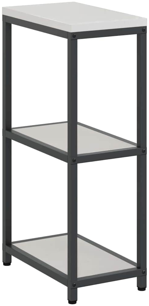 vidaXL Küchenlageregal mit Regal mit Speicher Silber Edelstahl 874979 Bild 1