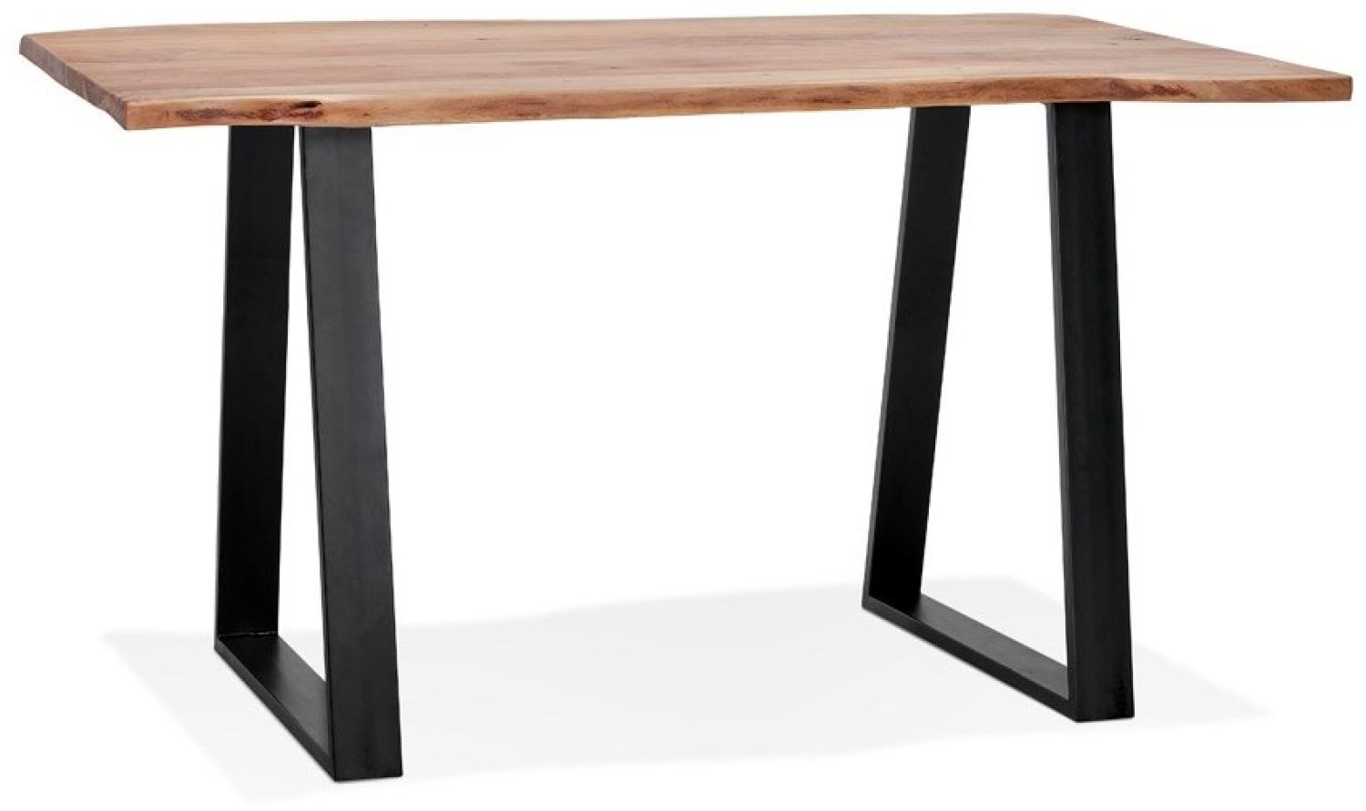 Kokoon Design Stehtisch Mori Bar Table Holz Natur 160 cm Natur - Schwarz - 160 x 104 x 90 cm Bild 1