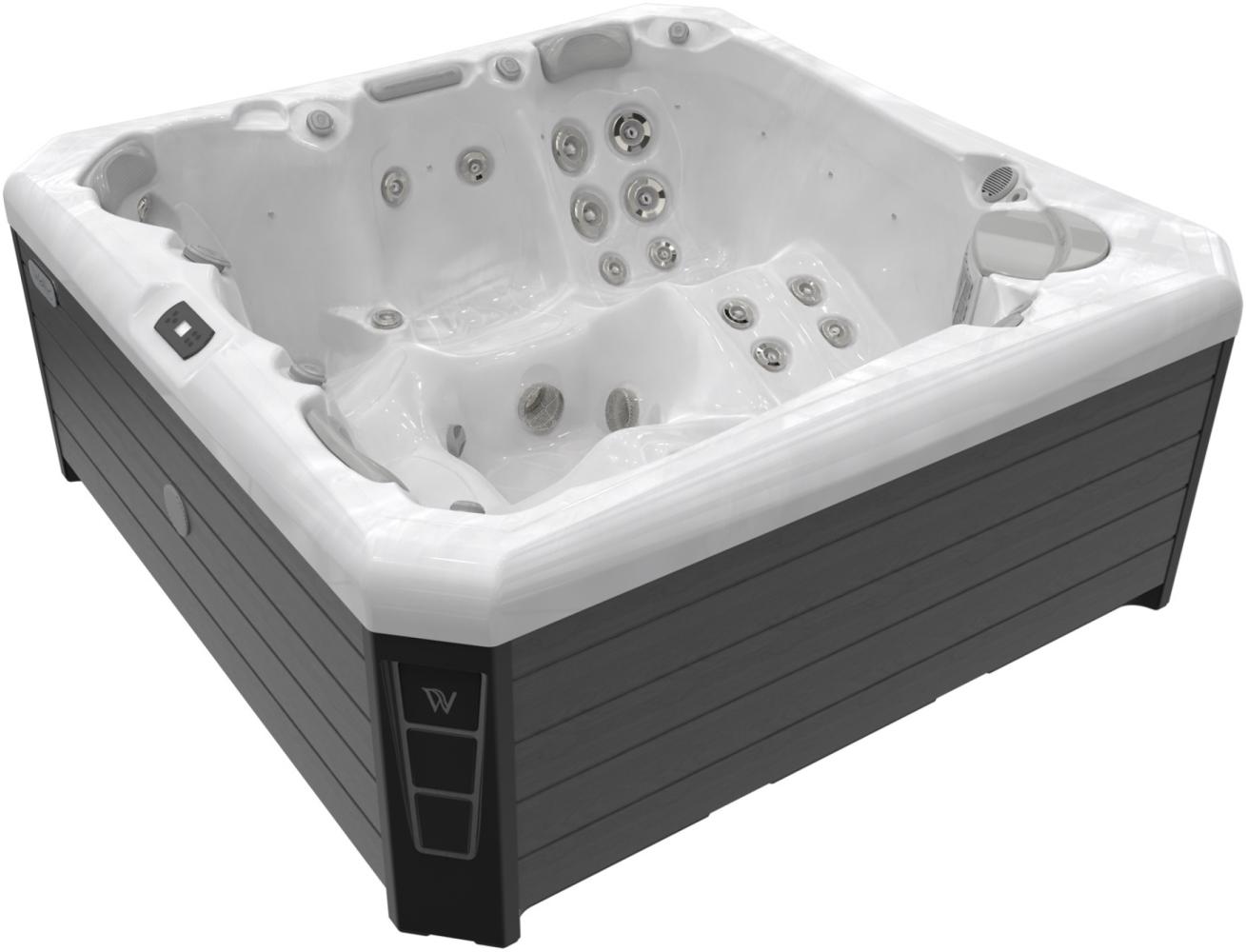 Wellis Palermo Life Whirlpool Außenwhirlpool 218x218x90cm für 6 Personen inkl. Thermocover Bild 1