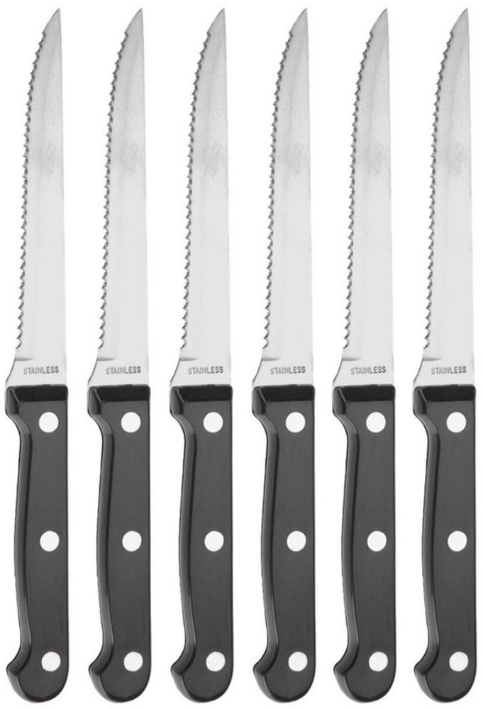 Neuetischkultur Messer-Set Steakmesser-Set Edelstahl (Set, 6-tlg) Bild 1