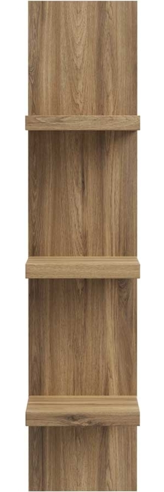 Aufsatzregal Lüttich / Lewisville, Holzwerkstoff, Holzfarben, 30 x 135 x 30 cm Bild 1
