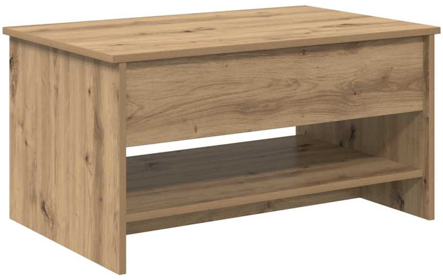 vidaXL Couchtisch Artisan-Eiche 80 x 50,5 x 41,5 cm Holzwerkstoff 880714 Bild 1