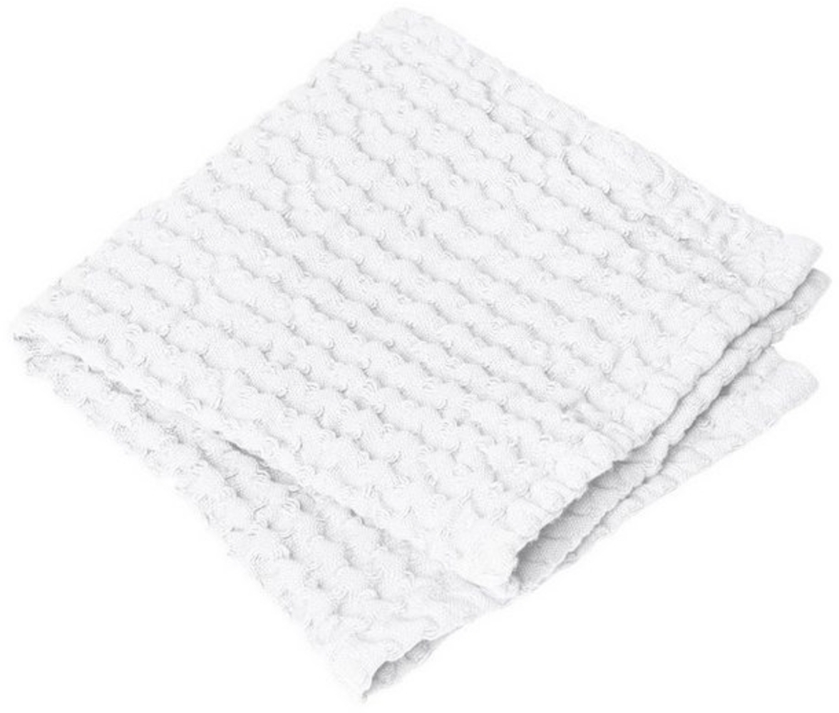 Blomus Gästehandtücher 2er Set Caro, Gästehandtuch, Handtuch, Baumwolle, White, 30x30 cm, 66306 Bild 1