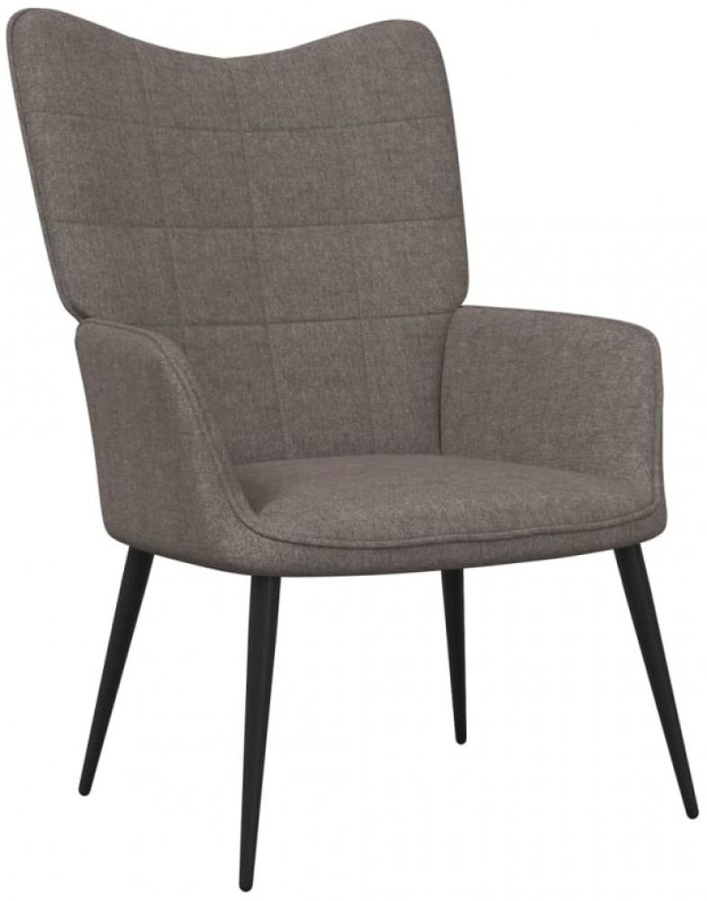 vidaXL Relaxsessel Taupe Stoff [327950] Bild 1