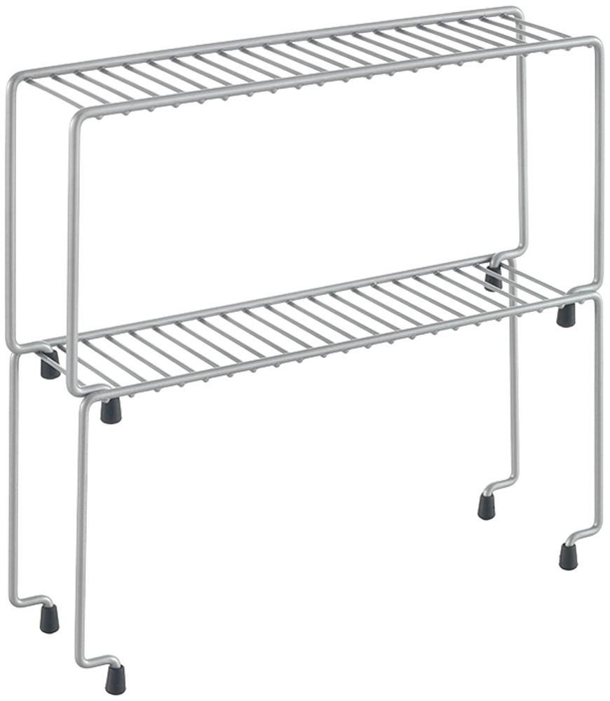 METALTEX 364310000 Spice Bridge Gewürzregal stapelbar 2er-Set 29 x 7 x 14 cm, Polytherm / Raumsparer Bild 1