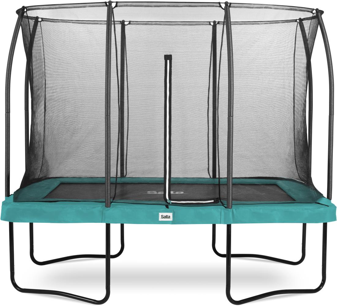 Salta 'Comfort Edition Standard' Trampolin rechteckig, inkl. Sicherheitsnetz, grün, 214 x 305 cm Bild 1