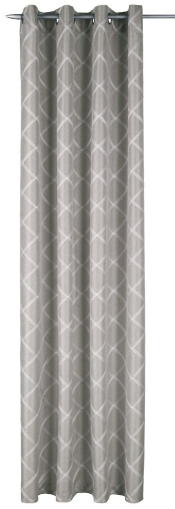 Neusser Collection Ösenschal Sylvana grau-weiß, 135 x 245 cm Bild 1