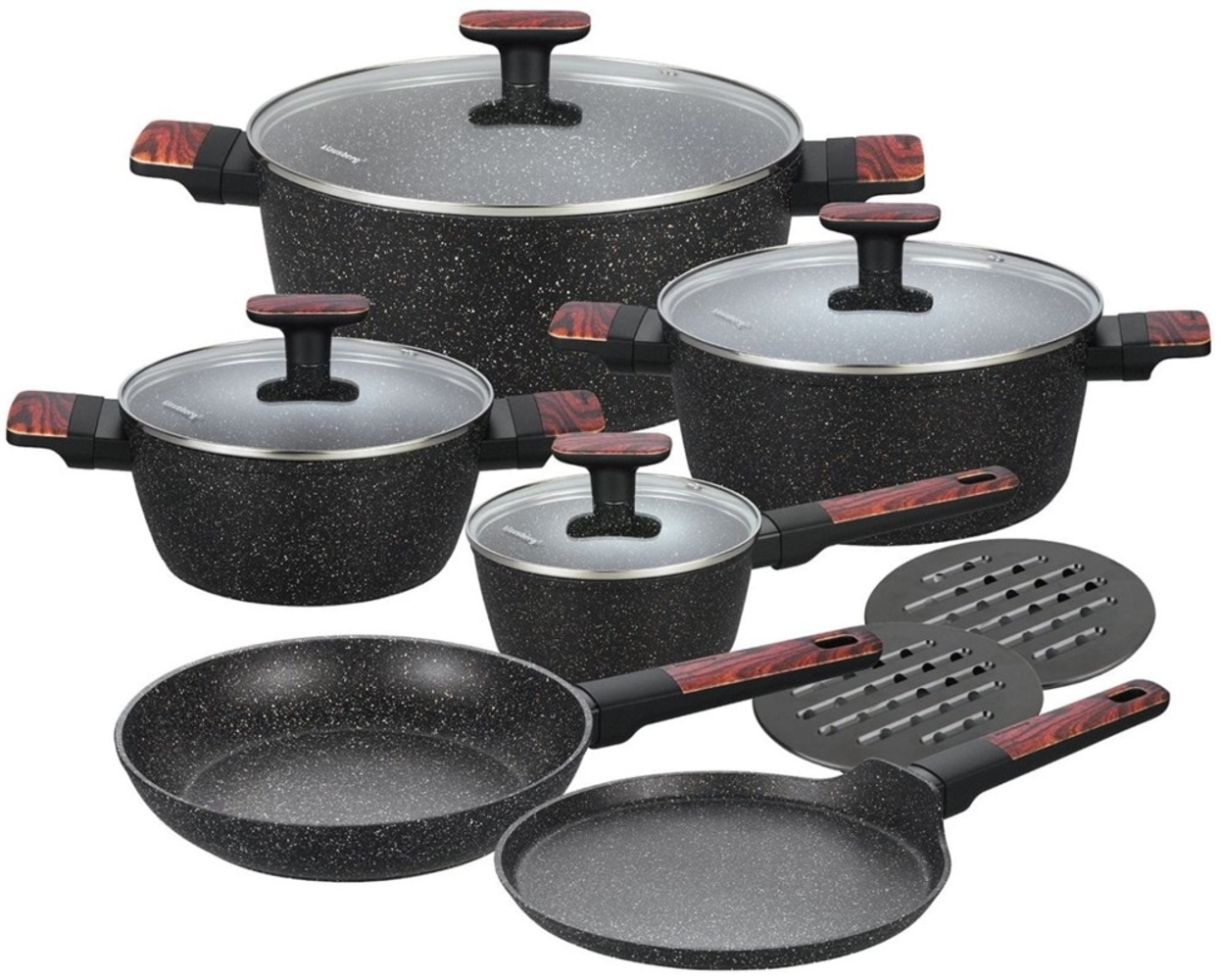 Klausberg Klausberg 12-teiliges Topfset KB7831 Bild 1