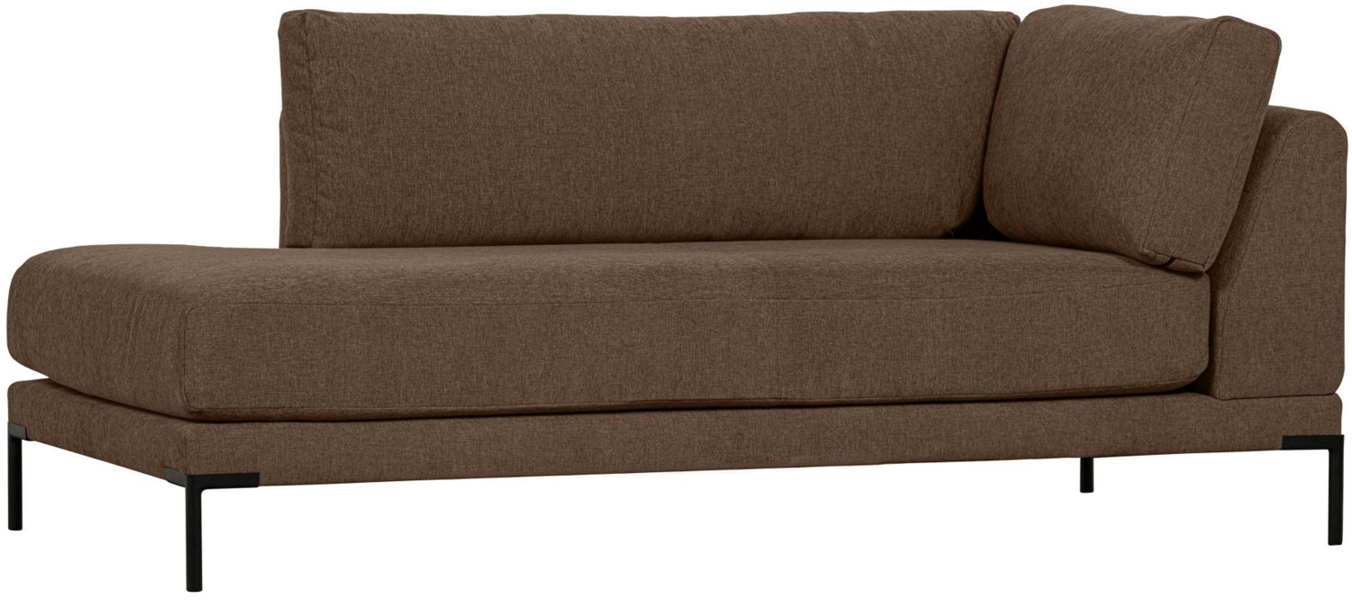 Modulsofa Couple Lounge Element Links, Braun Bild 1