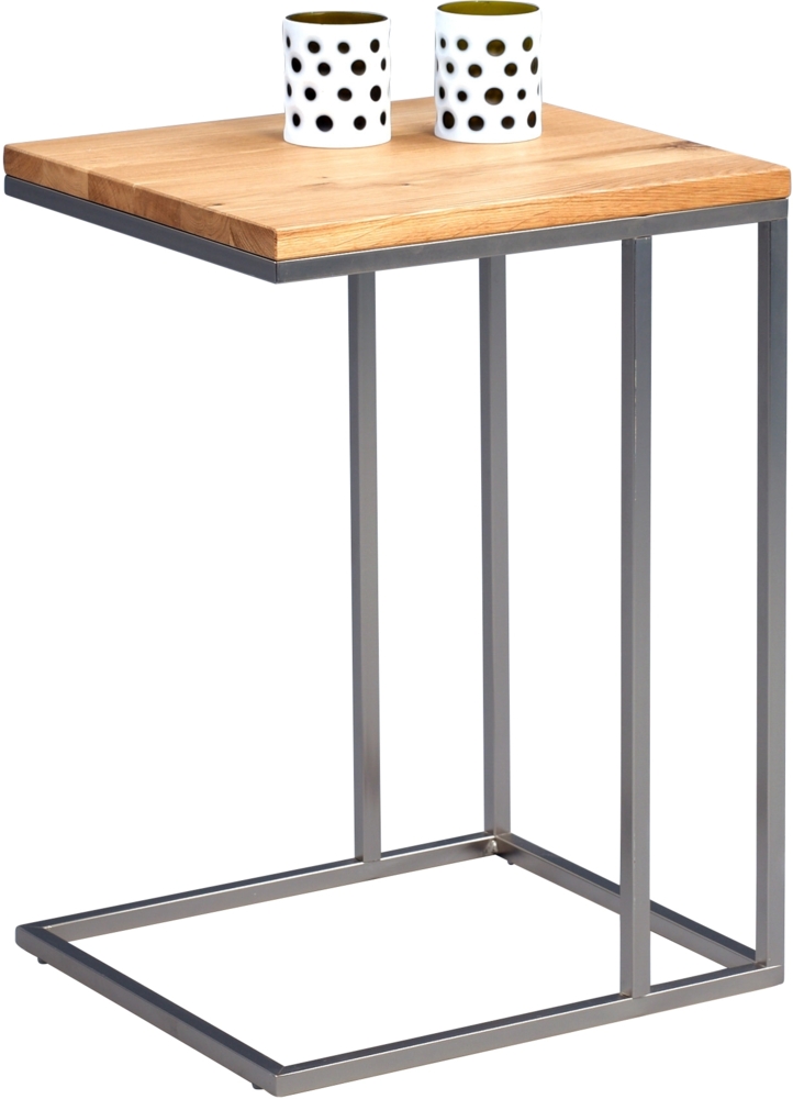 Beistelltisch Frank / Finn, Holzfarben, 43 x 62 x 38 cm Bild 1