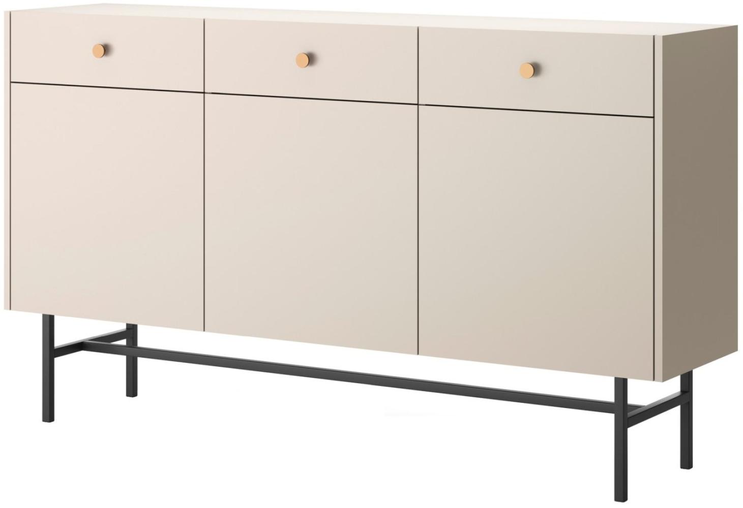 Selsey Divenos - Sideboard 3-türig, Greige, 155 cm Bild 1