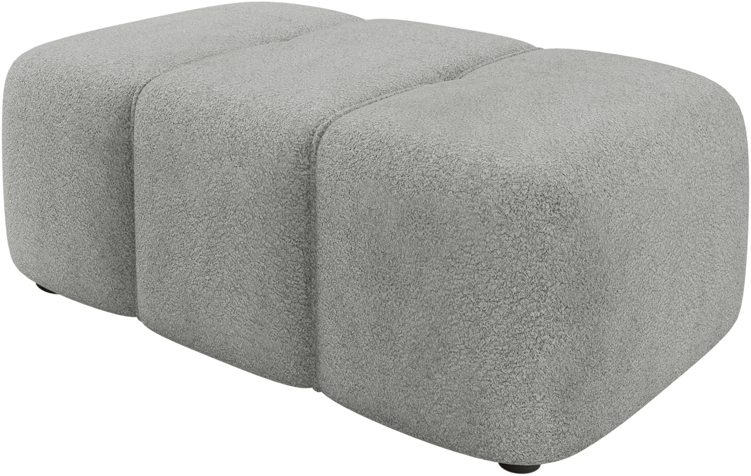 Polsterhocker Furyn Boucle (Farbe: Coral 75) Bild 1