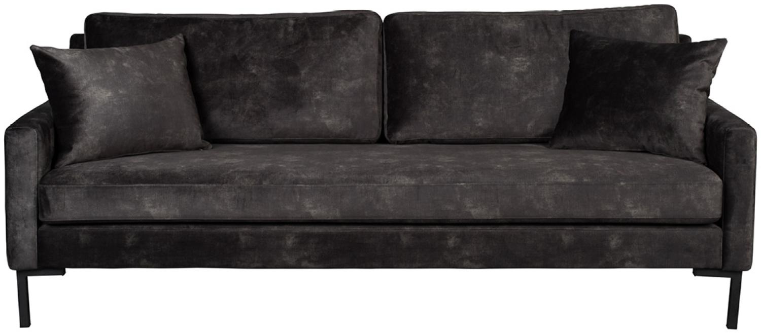 Sofa - Houda 3-Sitzer - Anthrazit Bild 1
