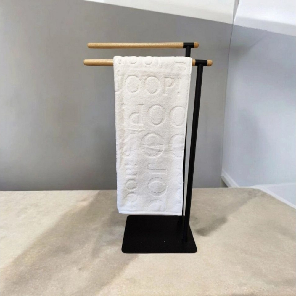 JOOP! Handtuch Selection 1711 Handtuch gemustert Weiß, 100% Baumwolle Bild 1