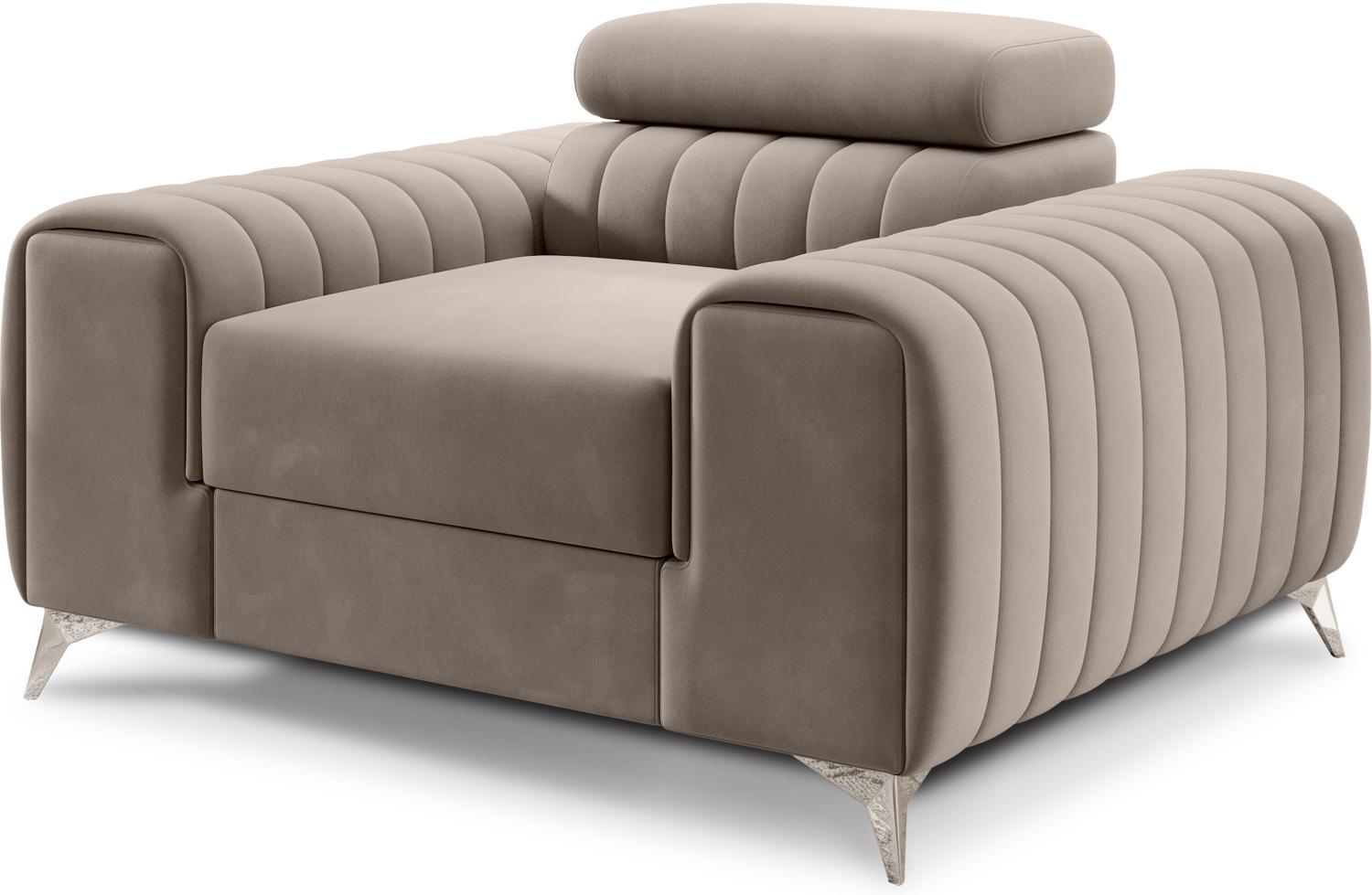 Laurence, Sessel, Stuhl, Beige Bild 1