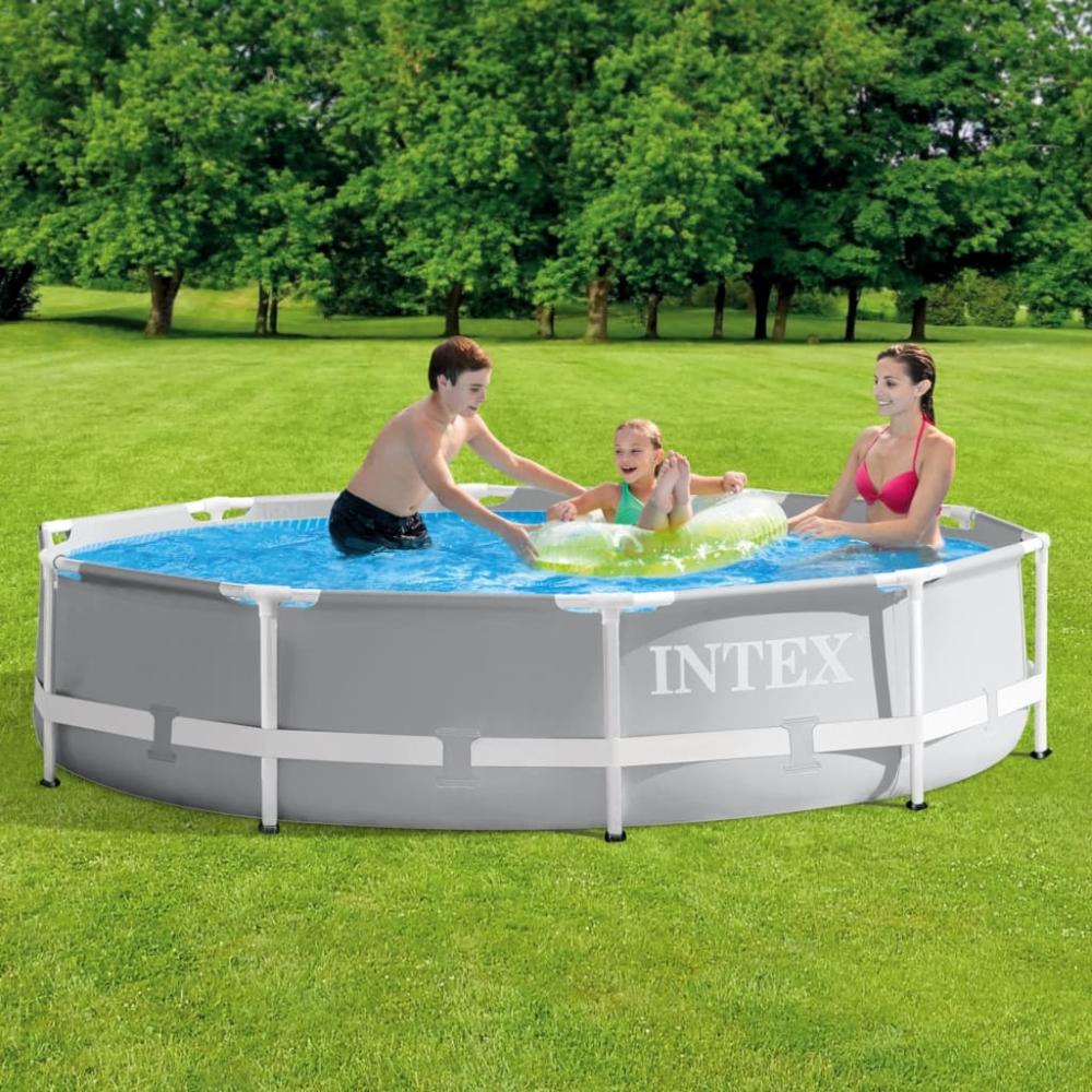 Intex 'Prism Premium Frame-Pool-Set 305x76 cm', inkl. Filterpumpe Bild 1